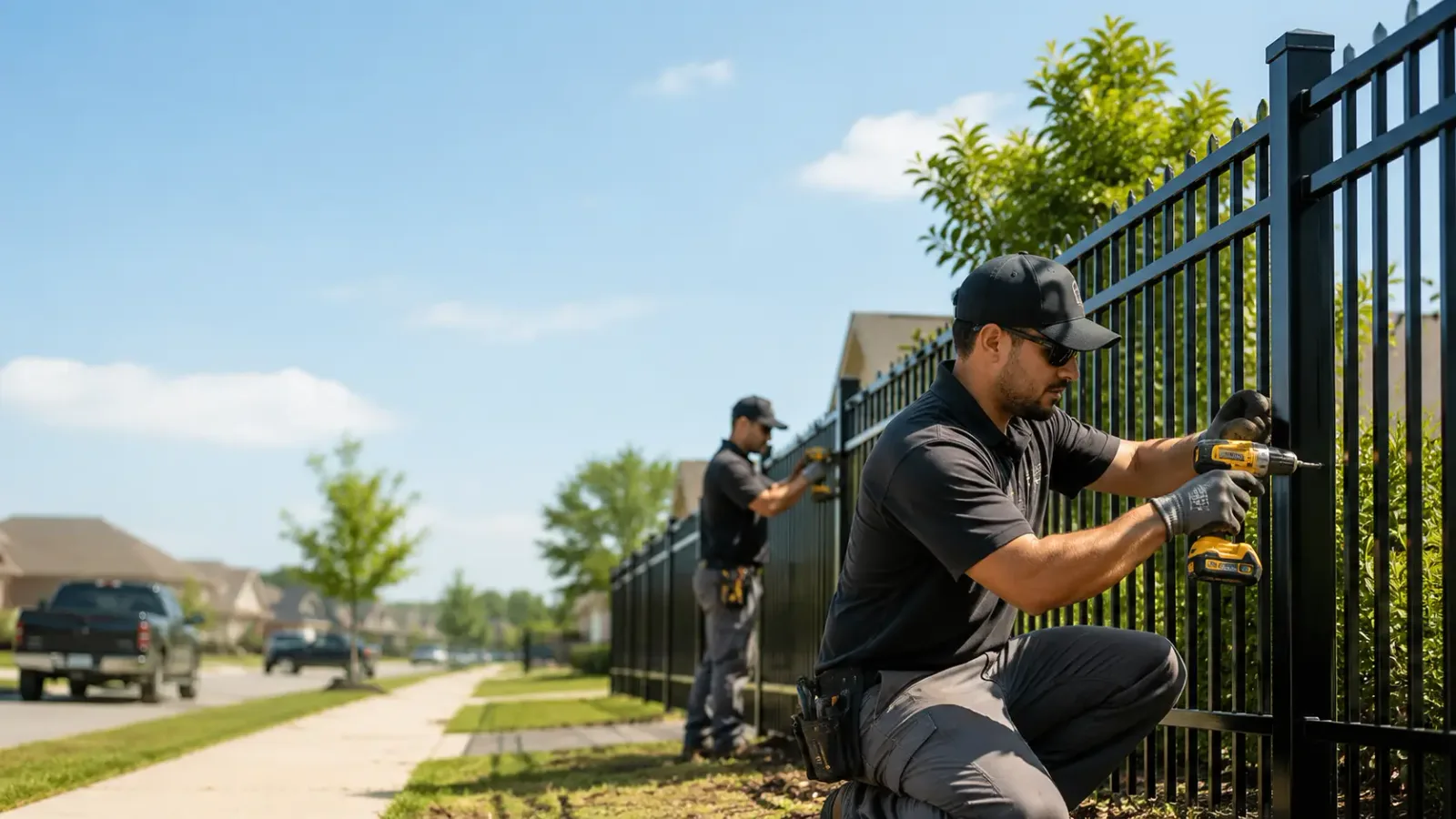 Metal Fence Installation in Saint Francisville, LA